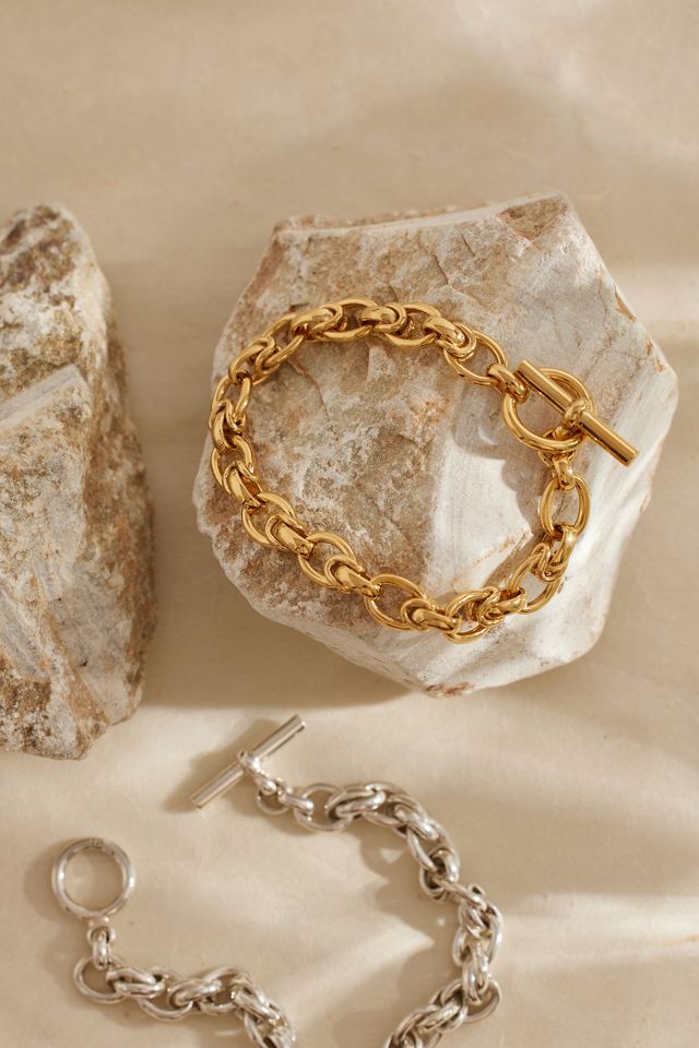 Bracciale Intrecciato Placcato Oro Tilly Sveaas #1