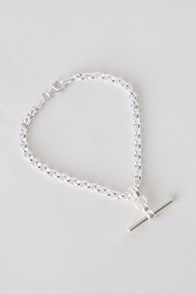 Tilly Sveaas Silber Belcher Kette T-Steg Armband #1