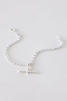 Bracciale a T Tilly Sveaas in Argento con Catena Belcher