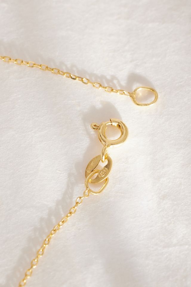 Tilly Sveaas Gold-Plated Lucky No. 7 Trace Chain Necklace #3