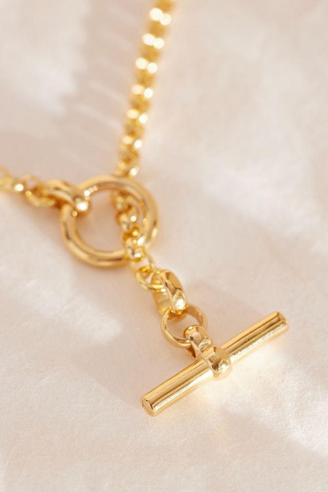 Tilly Sveaas Gold-Plated Lariat Necklace #3