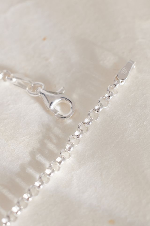 Tilly Sveaas Sterling Silber Kleine T-Bar Kette Halskette #3