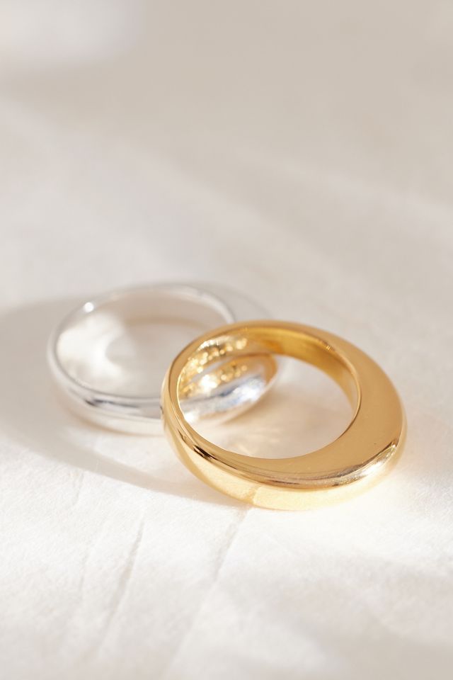 Tilly Sveaas Doppelter Scheiben-Ring, 2er-Set #1