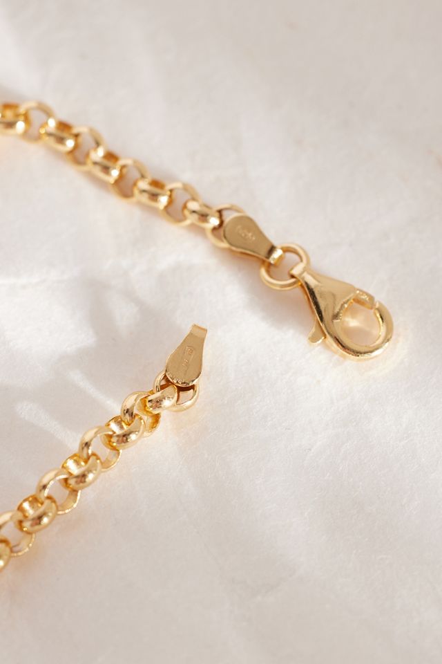 Bracelet T-Bar Chaîne Belcher Plaqué Or Tilly Sveaas #3