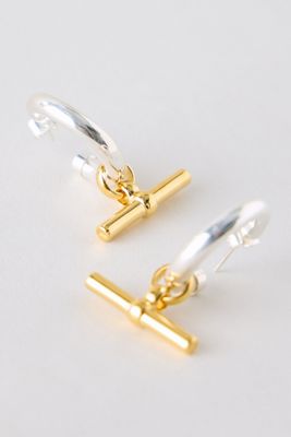 Pendientes de Metal Mixto T-Bar Tilly Sveaas
