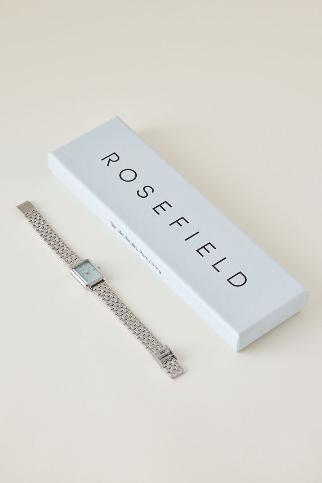 Rosefield Watches Octagon Multi-Link Steel Watch #2