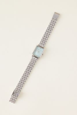 Rosefield Watches Octagon Multi-Link Steel Watch