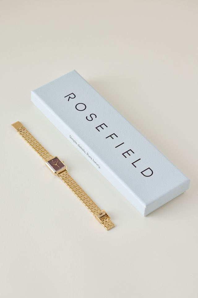 Rosefield Watches Octagon Burgundy Watch #2