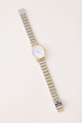 Rosefield Watches Oval Two-Tone Watch