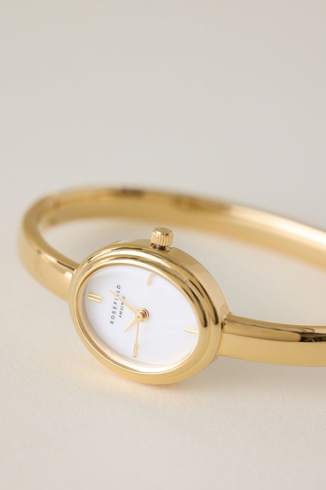 Rosefield Watches Gold-Plated Studio Bangle Watch #1