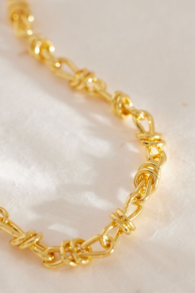 Daisy London Polly Sayer Knot Chain Necklace #4