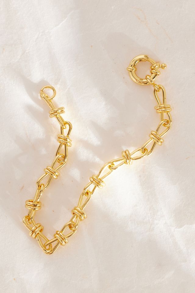 Daisy London Polly Sayer Knot Chain Bracelet #1