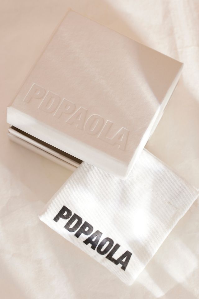 PDPAOLA Gold-Plated Hoop Earrings #3