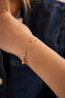 Bracelet à breloques en Gold, chez Anthropologie - PDPAOLA - Modalova