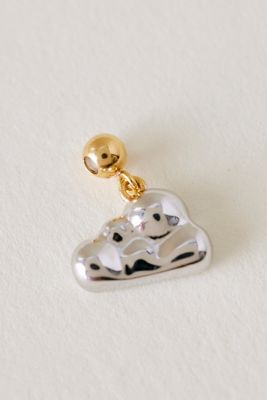 PDPAOLA Mixed Metal Cloud Charm