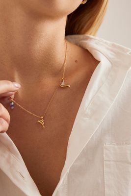 PDPAOLA Vergoldeter Boot-Charm