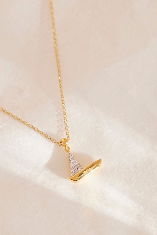 PDPAOLA Gold-Plated Boat Charm #1