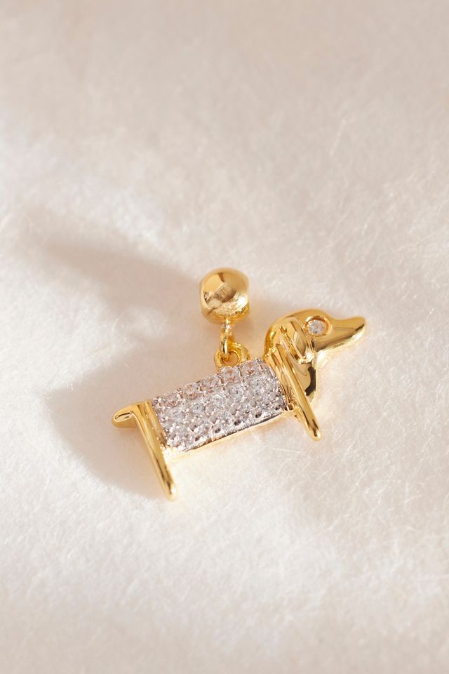 Charm de Perro Chapado en Oro PDPAOLA #1