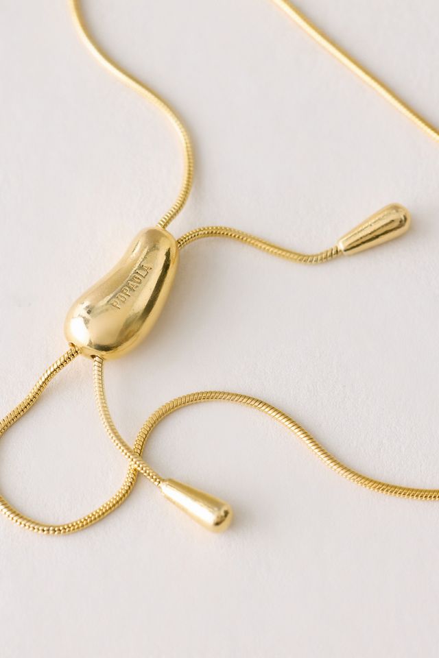 Pulsera Deslizante Bañada en Oro Rodeo PDPAOLA #1