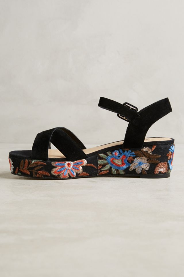Chelsea Crew Embroidered Floral Sandals #2