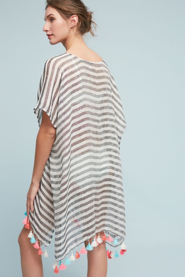 Striped Kaftan Cover-Up #1