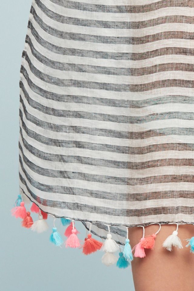 Striped Kaftan Cover-Up #3