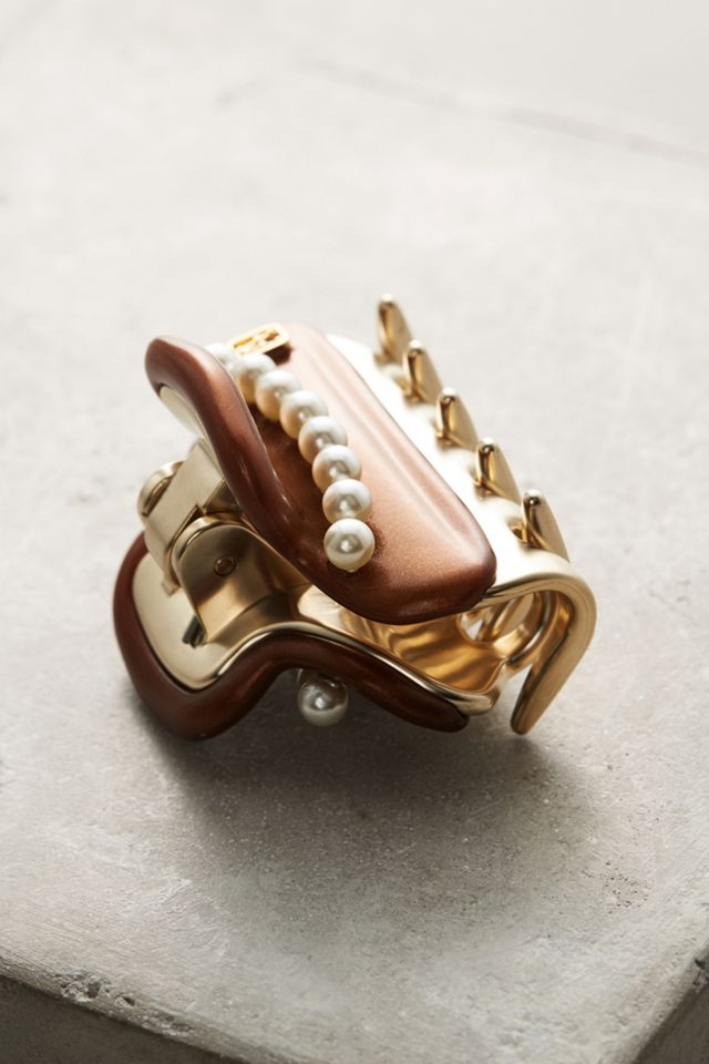 Pearled Journee Hair Clip #1