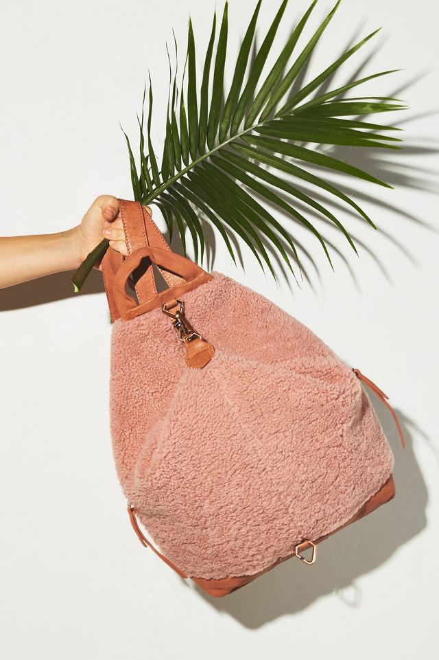 Iga Shearling Backpack | Anthropologie