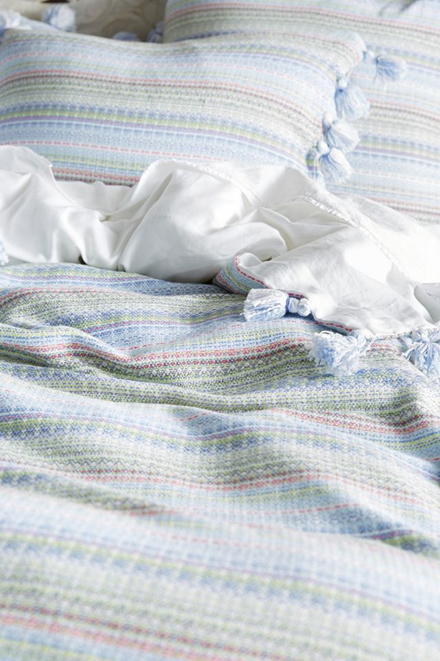 Woven Stripe Duvet Cover #1