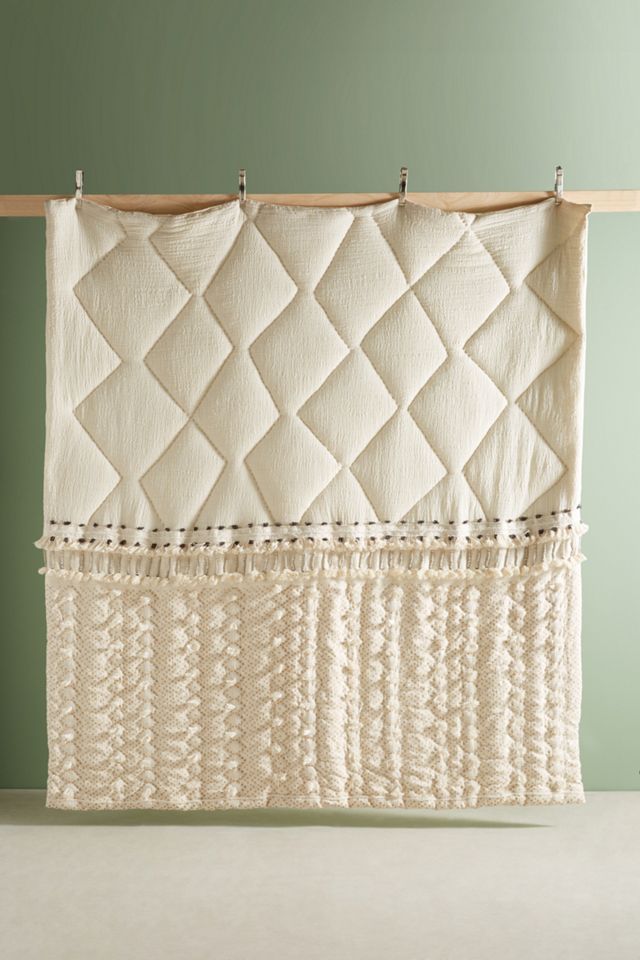 Tufted Pointilliste Quilt #2