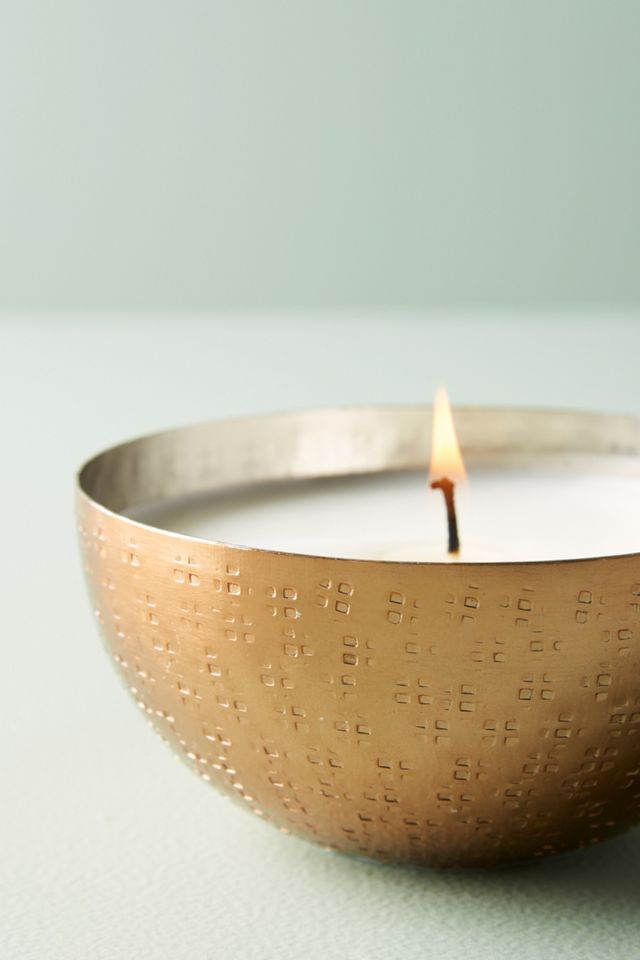 Hammered Hartwood Candle #2