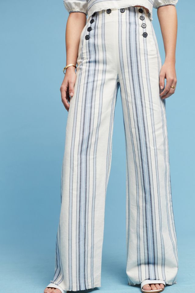 Halima Wide-Leg Sailor Pants
