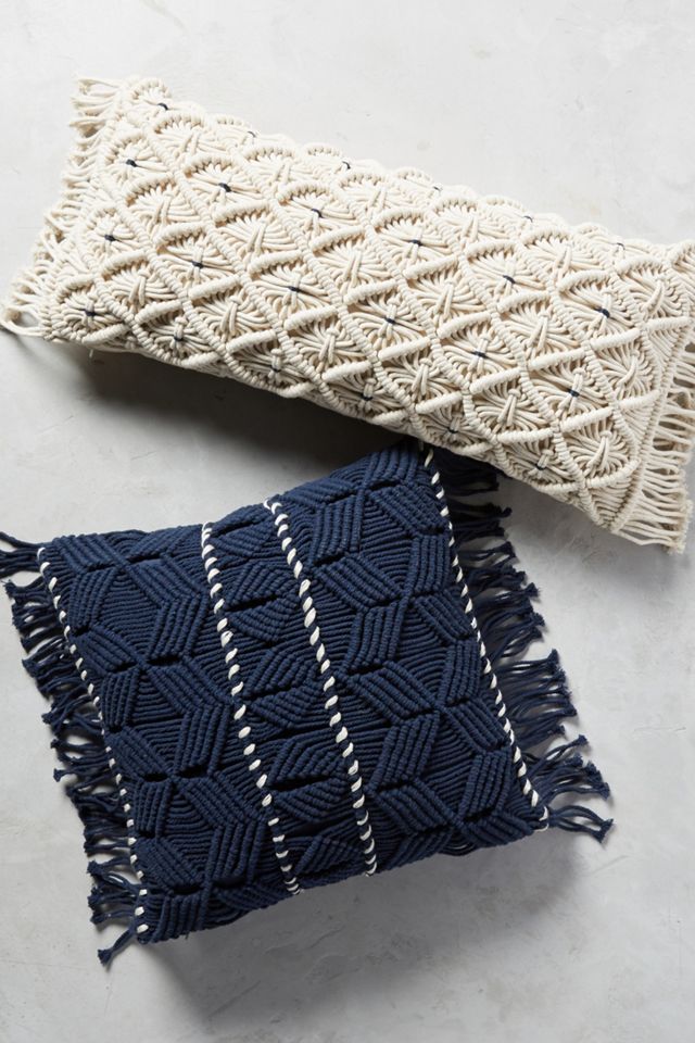 Fringed Diendra Pillow