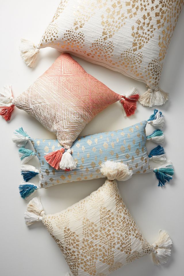 Anthropologie 2025 tassel pillow