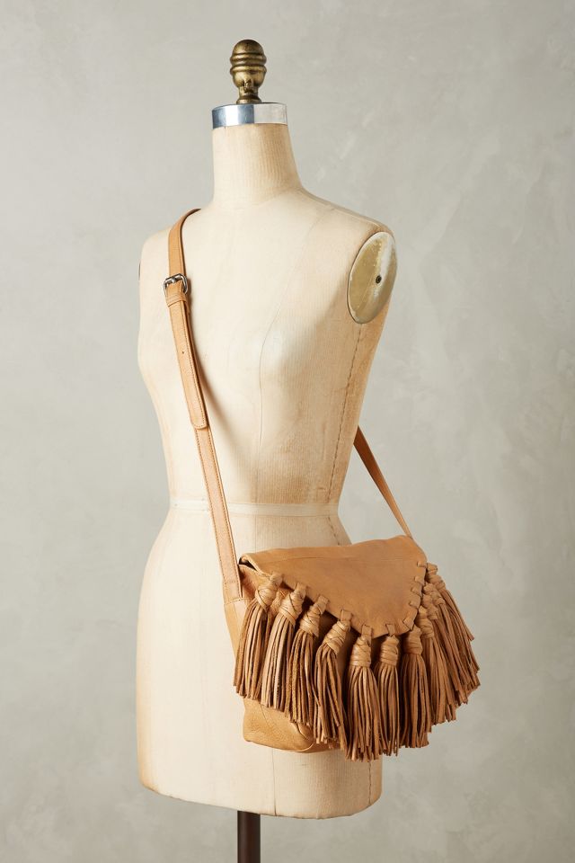 Day & Mood tassel shops fringe crossbody bag