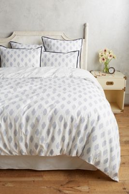 Tiled Jacquard Duvet Cover