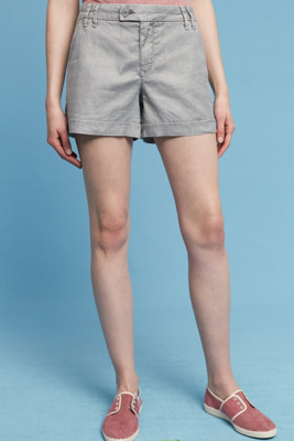 【INCHANT ME】Linen Selvige Half-length Shorts Level 99 Linen Shorts | Anthropologie