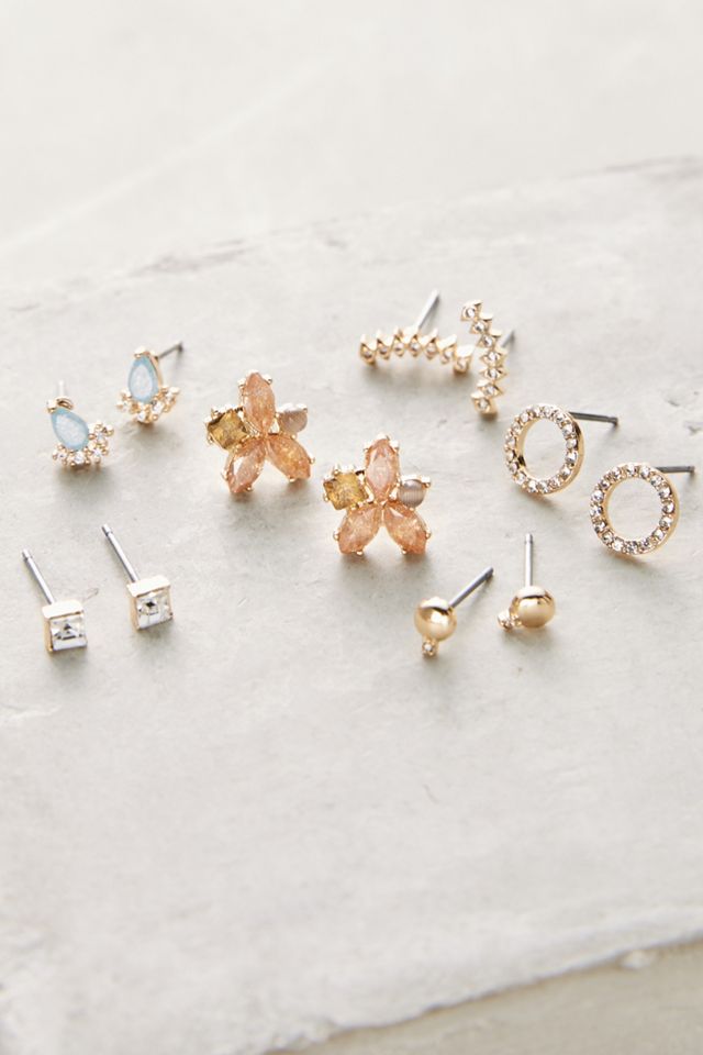 Marbled Earring Set #1