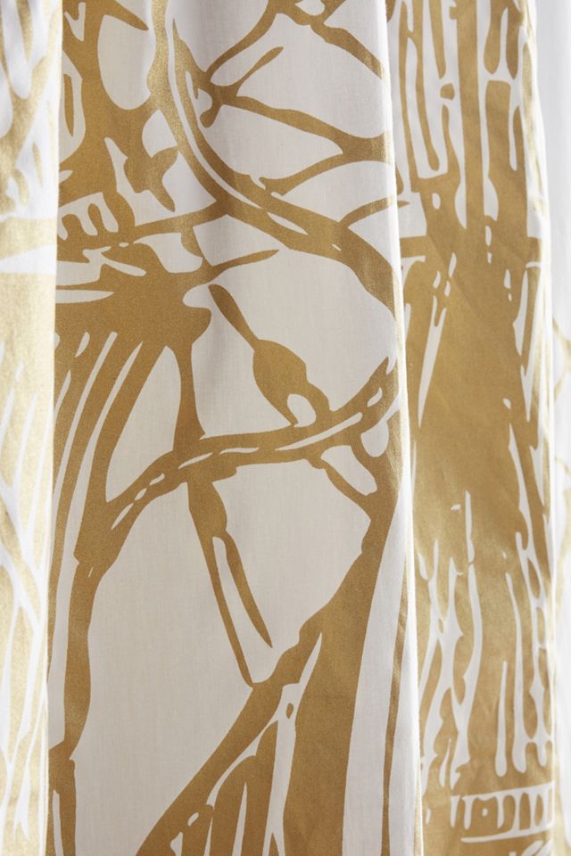 Golden Ship Shower Curtain #1