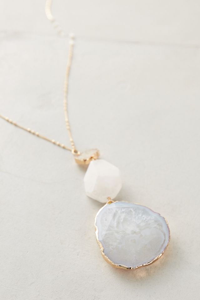 Shades of White Pendant #1