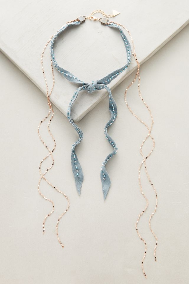 Layered Suede Choker #1