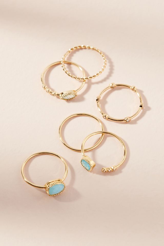 Stone Stacking Ring Set #1