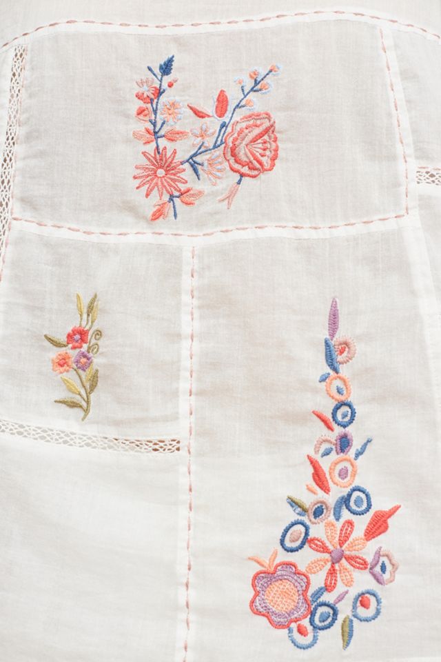 Rosalina Embroidered Sleep Top #2