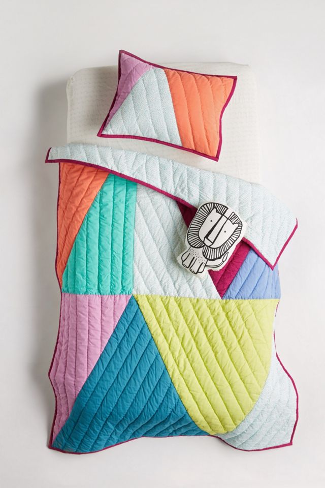 Triangles Toddler Quilt #4