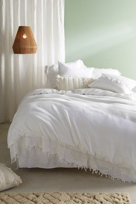 Evangeline Crocheted Duvet Cover