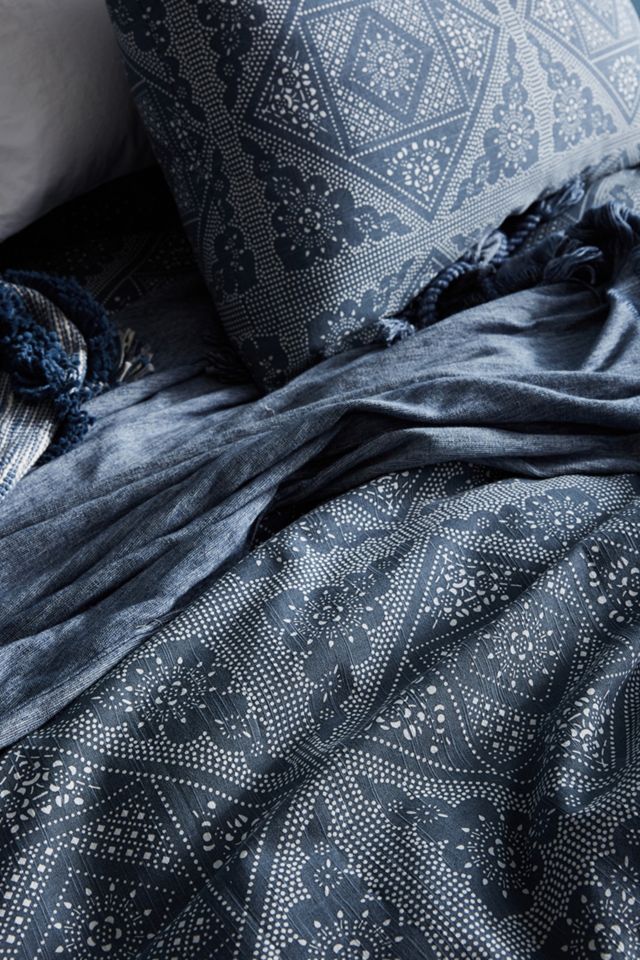 Kerchief-Printed Duvet Cover #1
