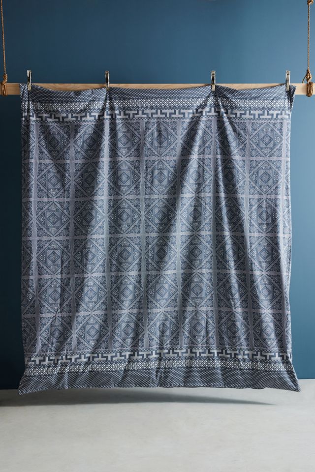Kerchief-Printed Duvet Cover #2