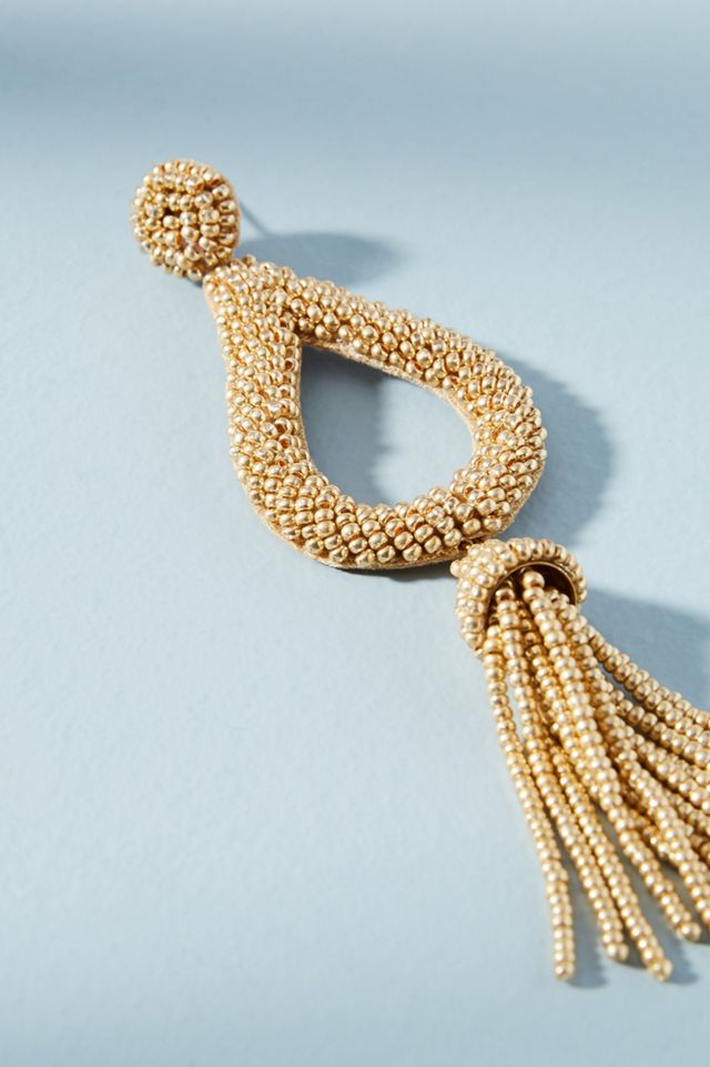 Jasmine Tassel Drop Earrings #1
