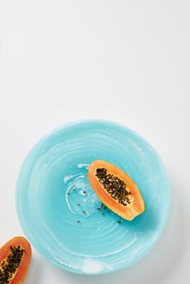 Nashi Home Aqua Swirl Plate