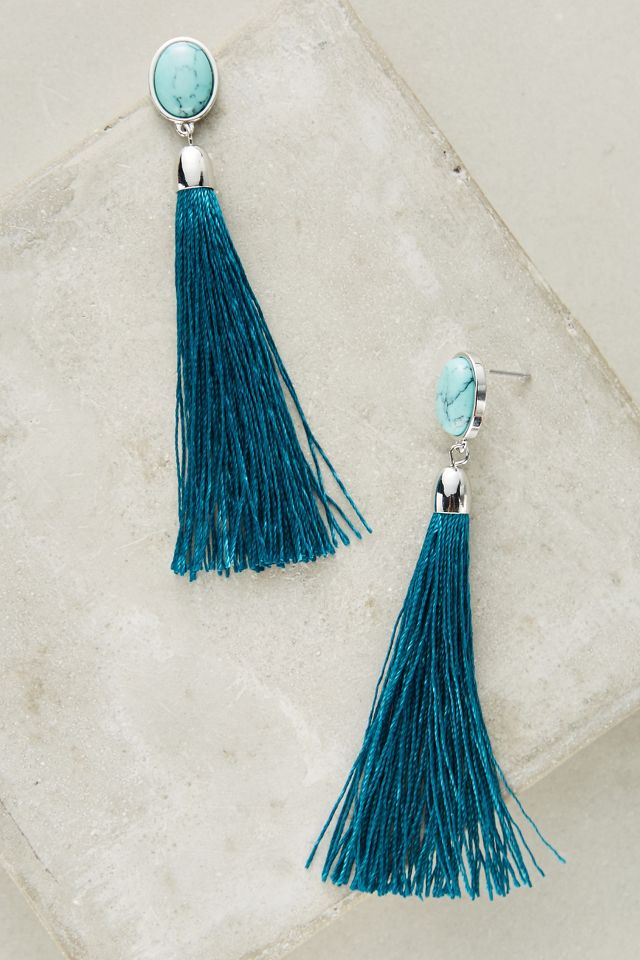 Anthropologie on sale tassel earrings